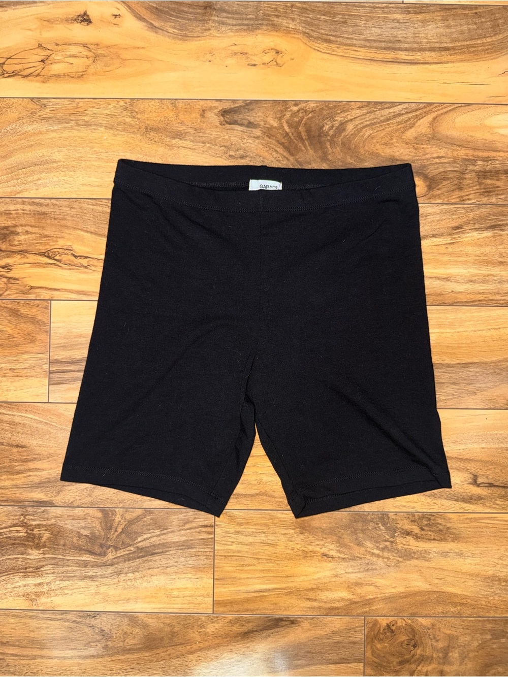 Garage Black Biker Shorts